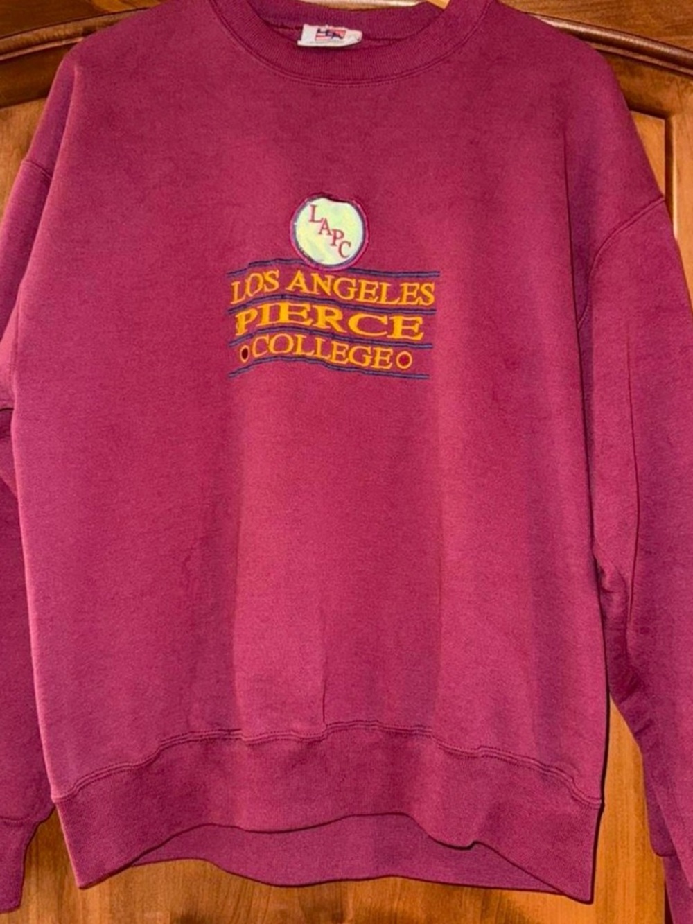 Vintage Los Angeles Pierce College Crewneck Sweatshirt